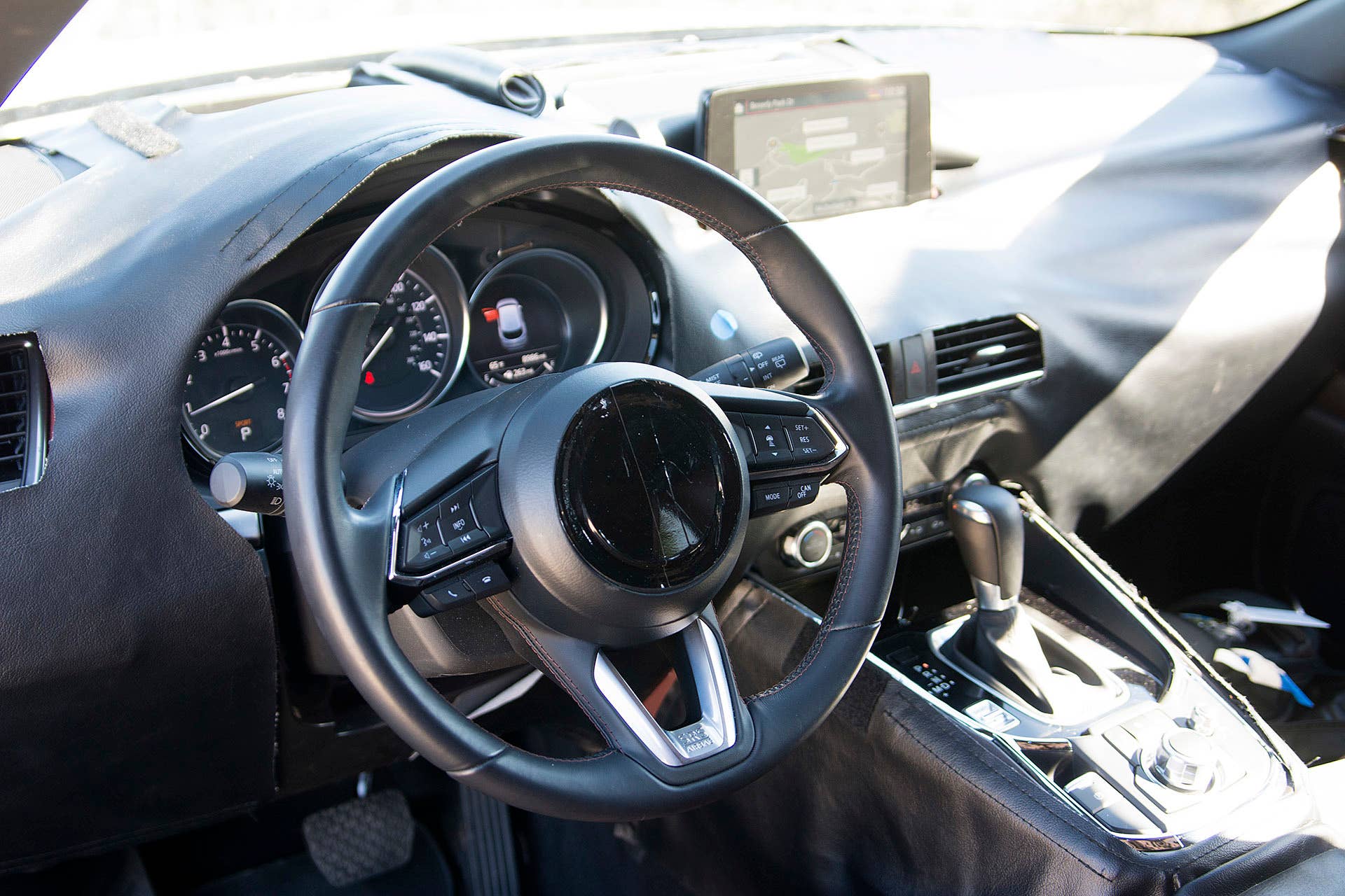2017 Mazda CX-9 Prototype interior