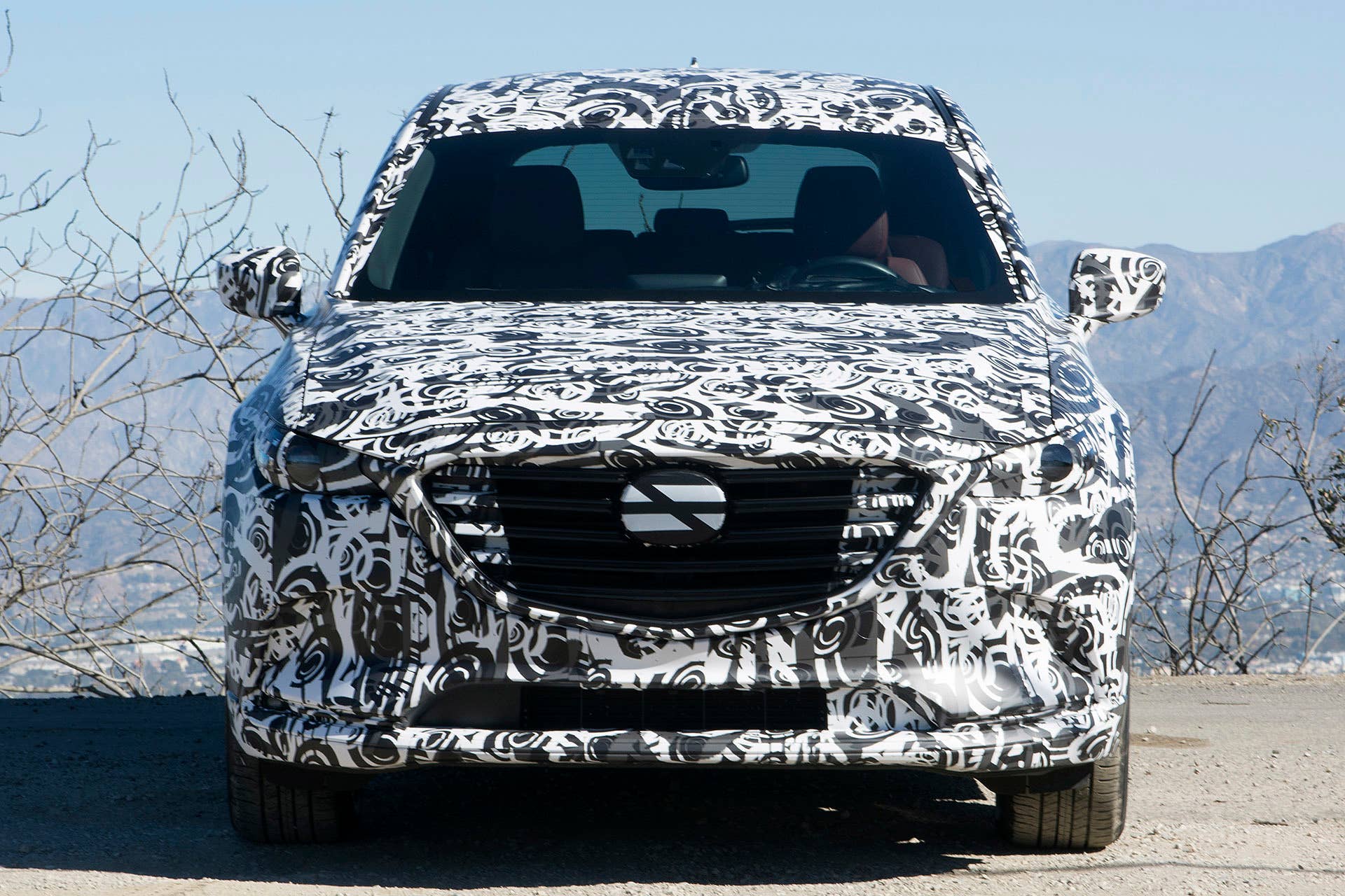 2017 Mazda CX-9 Prototype front view