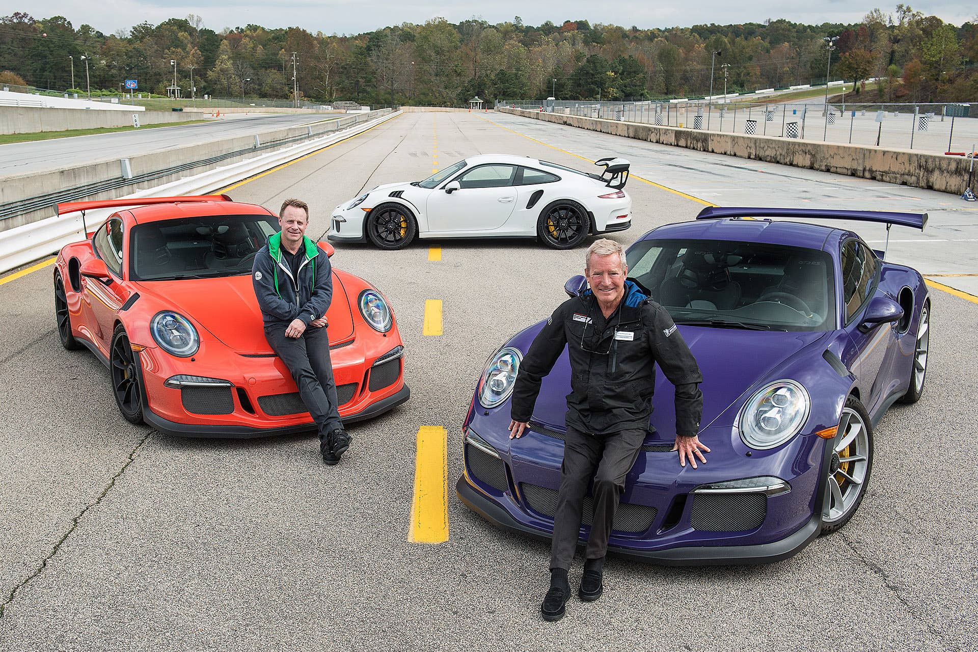 2016 Porsche 911 GT3 RS with David Donohue and Hurley Haywood