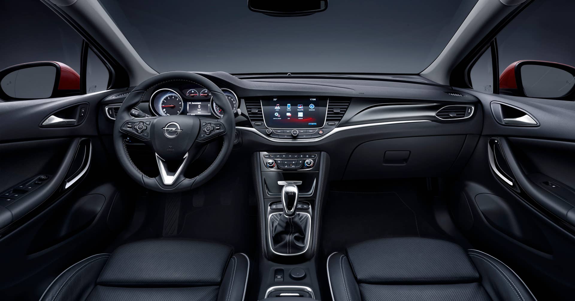 2016 Opel Astra interior dashboard