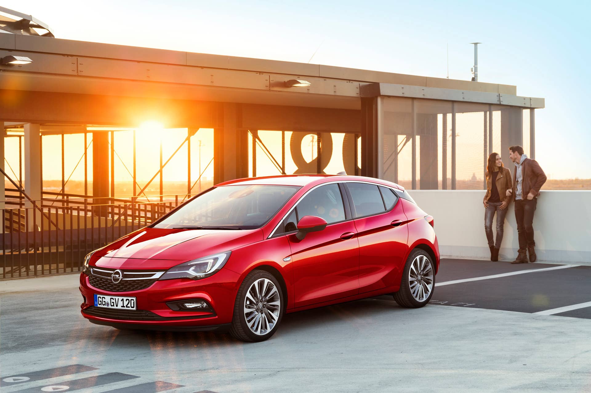 2016 Opel Astra front 3/4