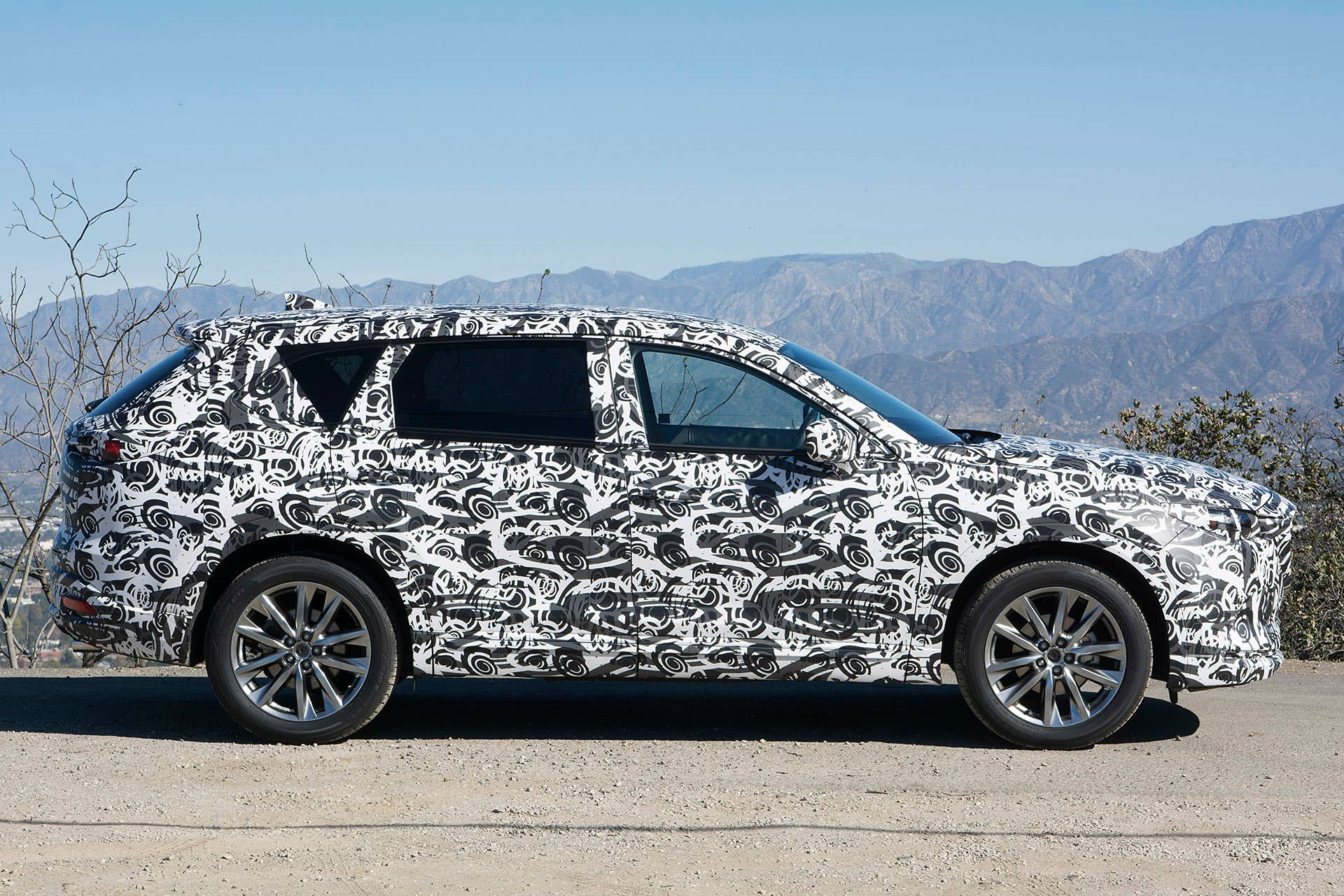2017 Mazda CX-9 Prototype side view