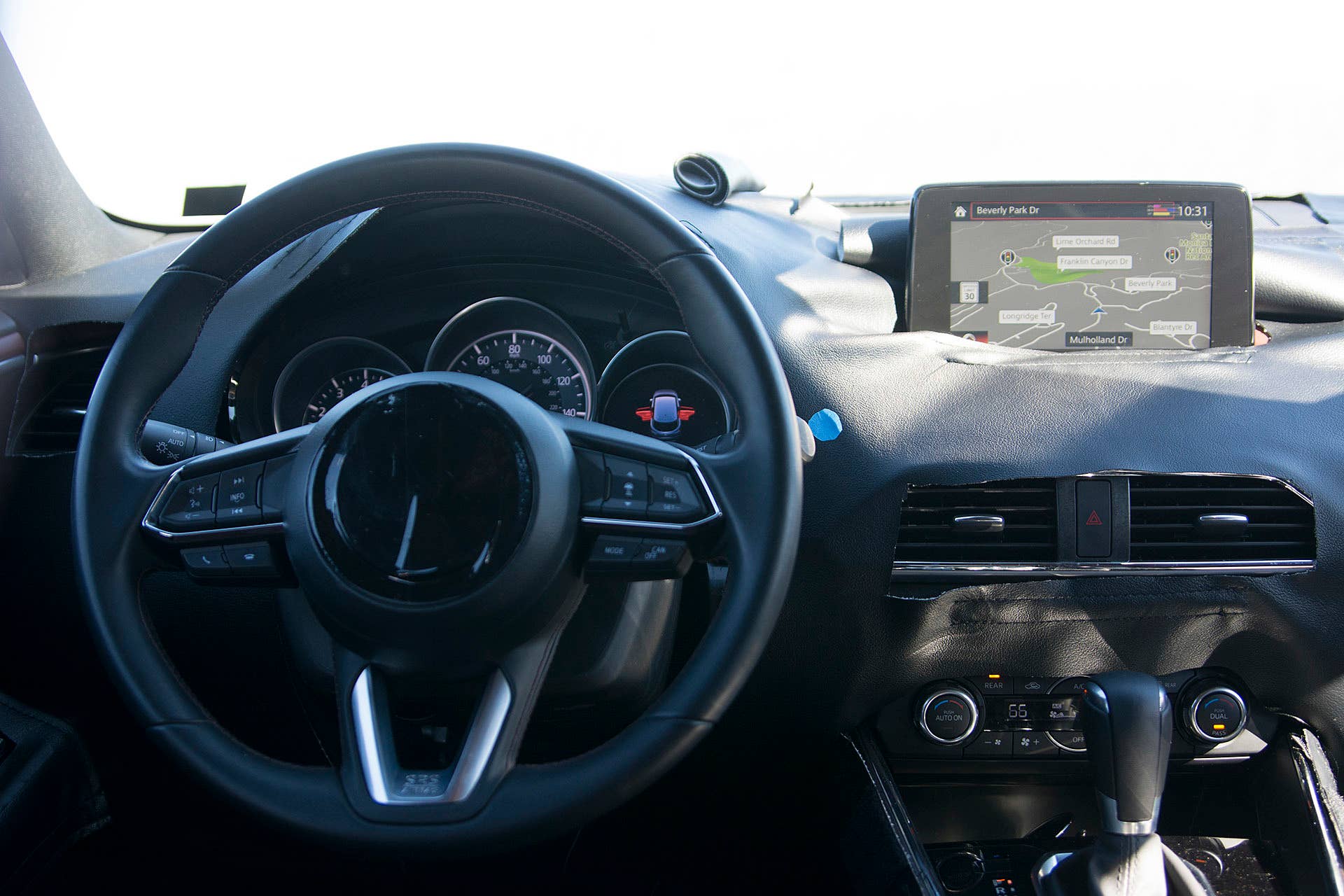 2017 Mazda CX-9 Prototype interior