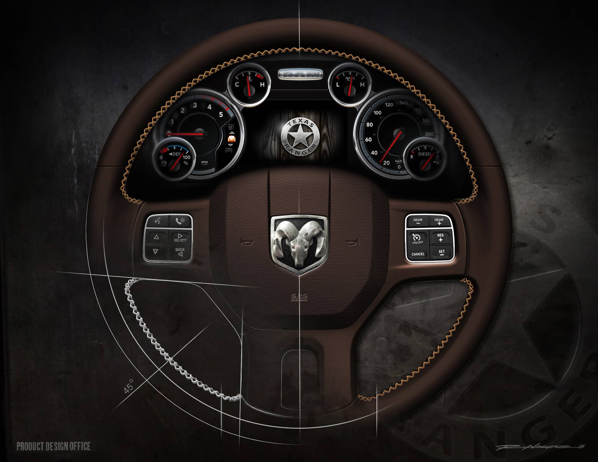 Ram 1500 Texas Ranger Concept