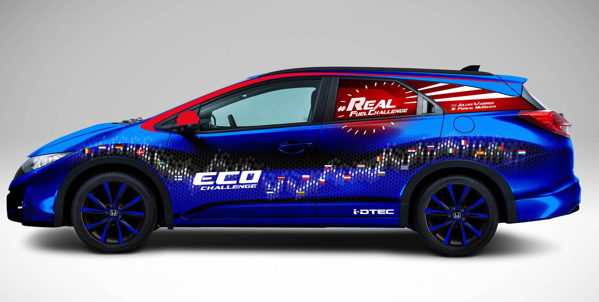 honda civic tourer guinness world record profile