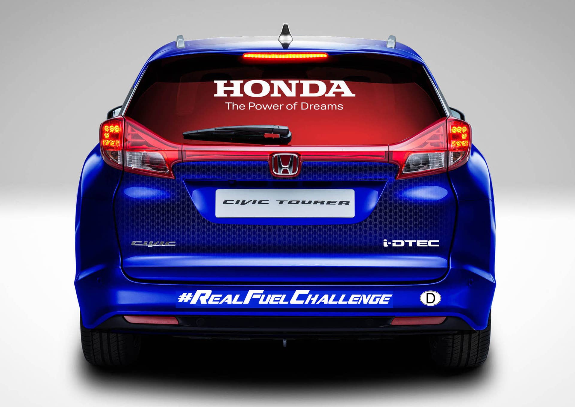 honda civic tourer guinness world record rear