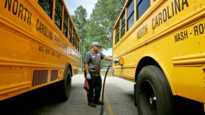 Gas Prices School Buses