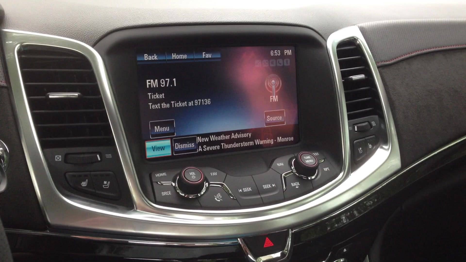 2015 Chevy SS Interior | Autoblog Short Cuts
