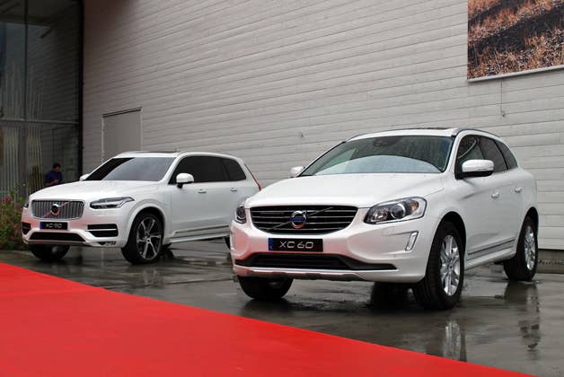 2015 Volvo XC90 and XC60
