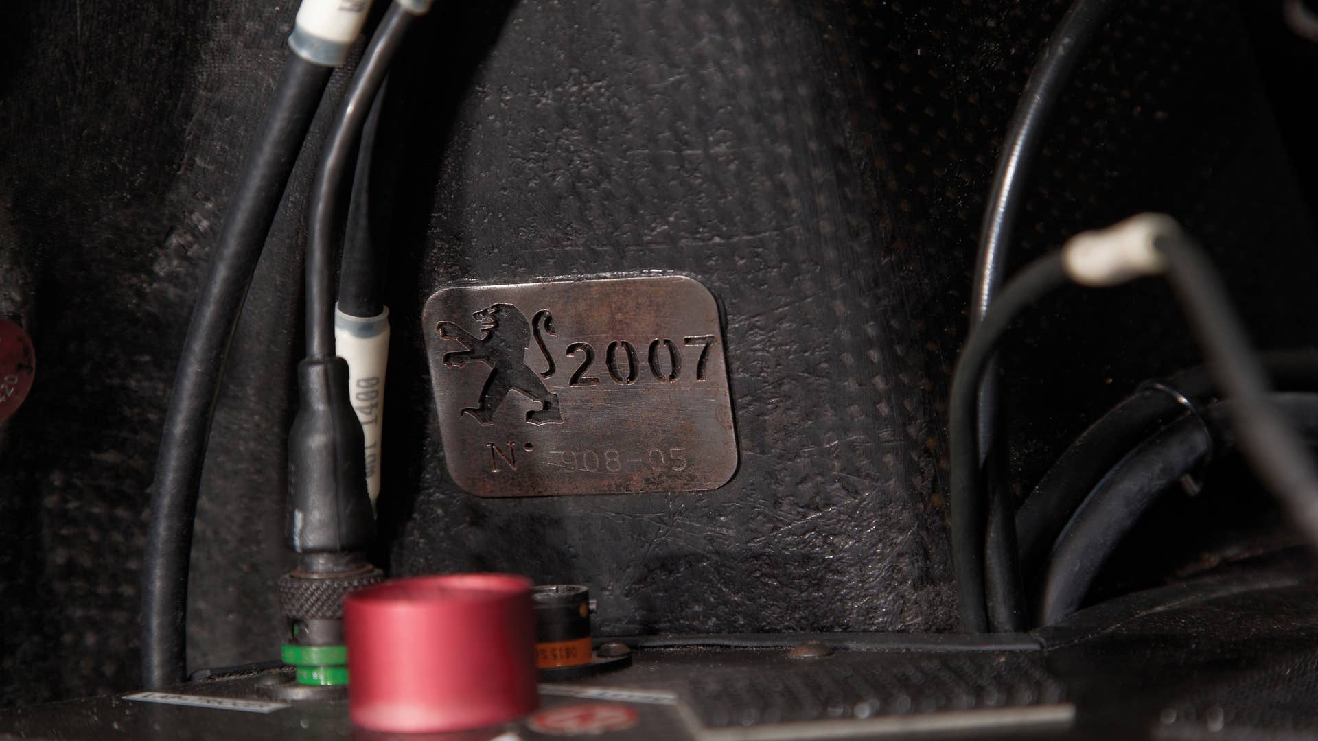 2008 Peugeot 908 HDi FAP number plate