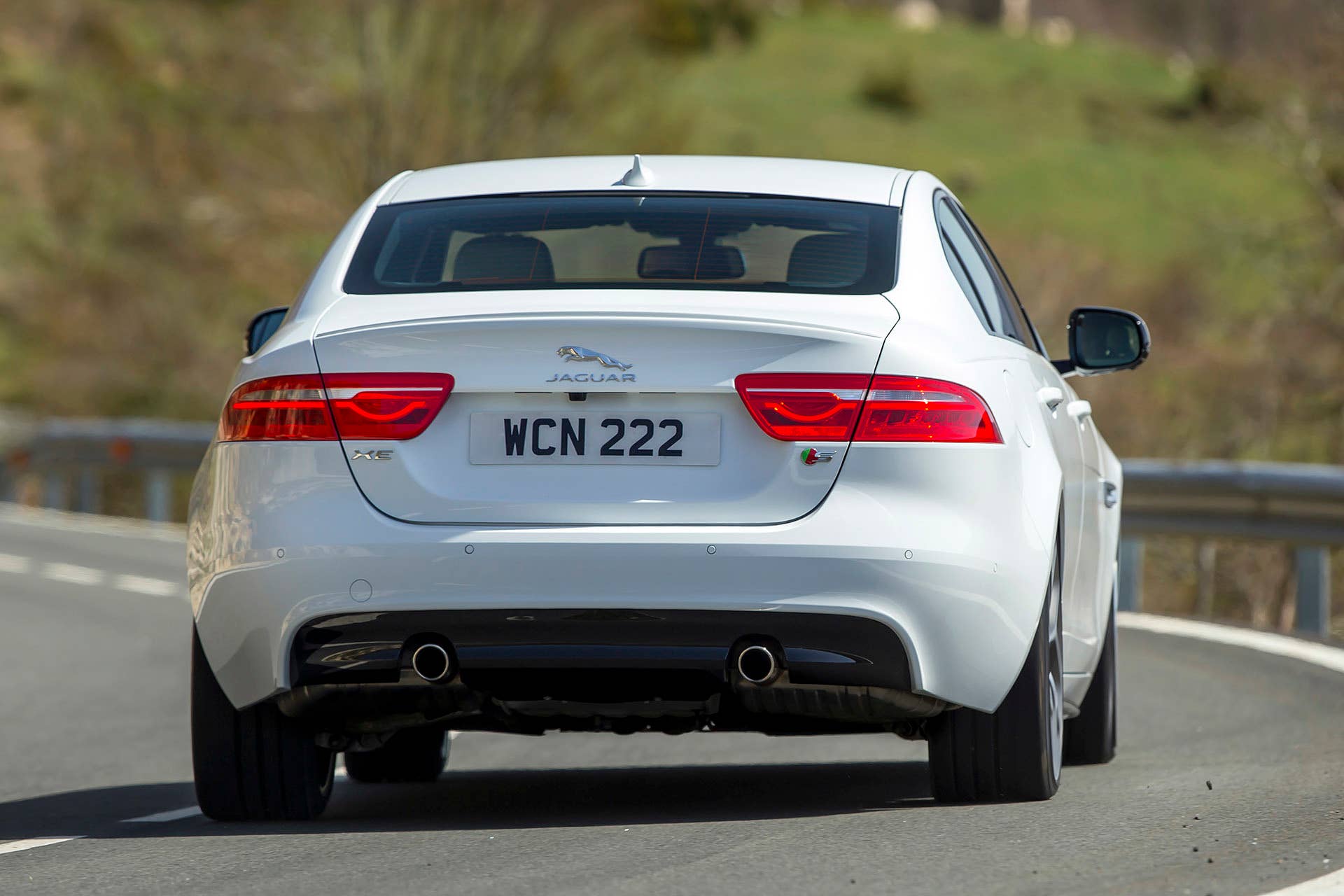 2017 Jaguar XE driving