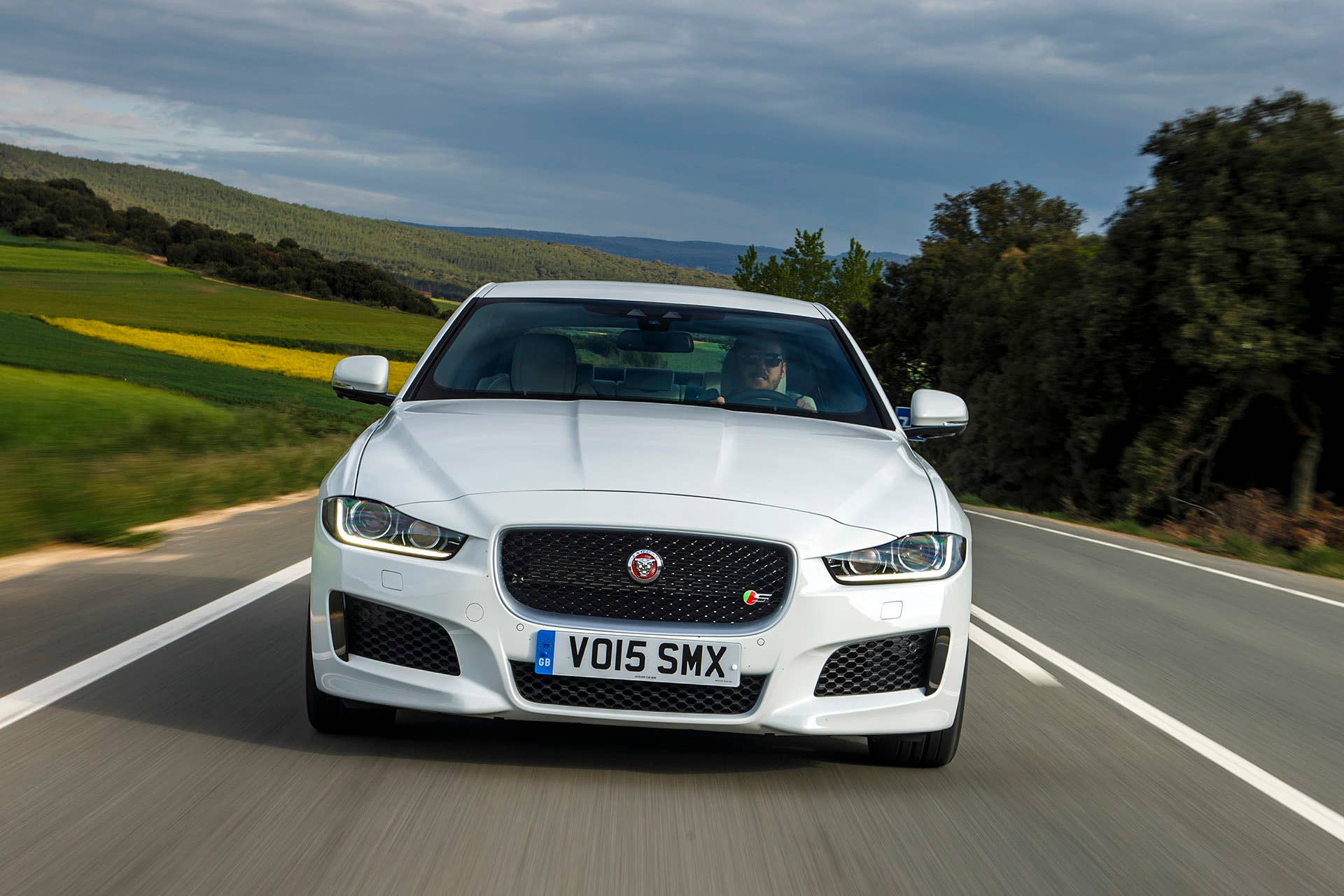 2017 Jaguar XE driving