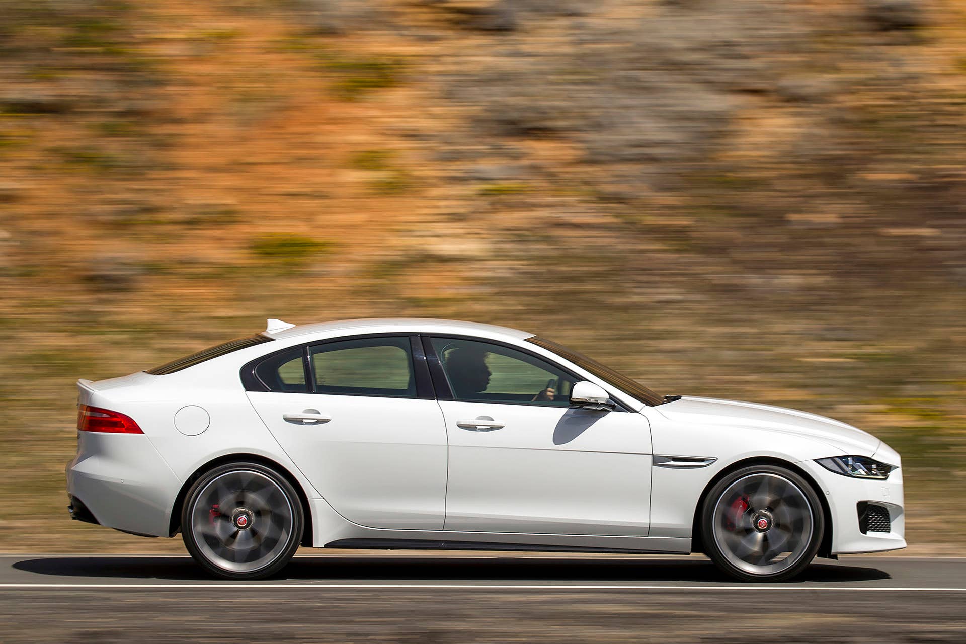 2017 Jaguar XE driving