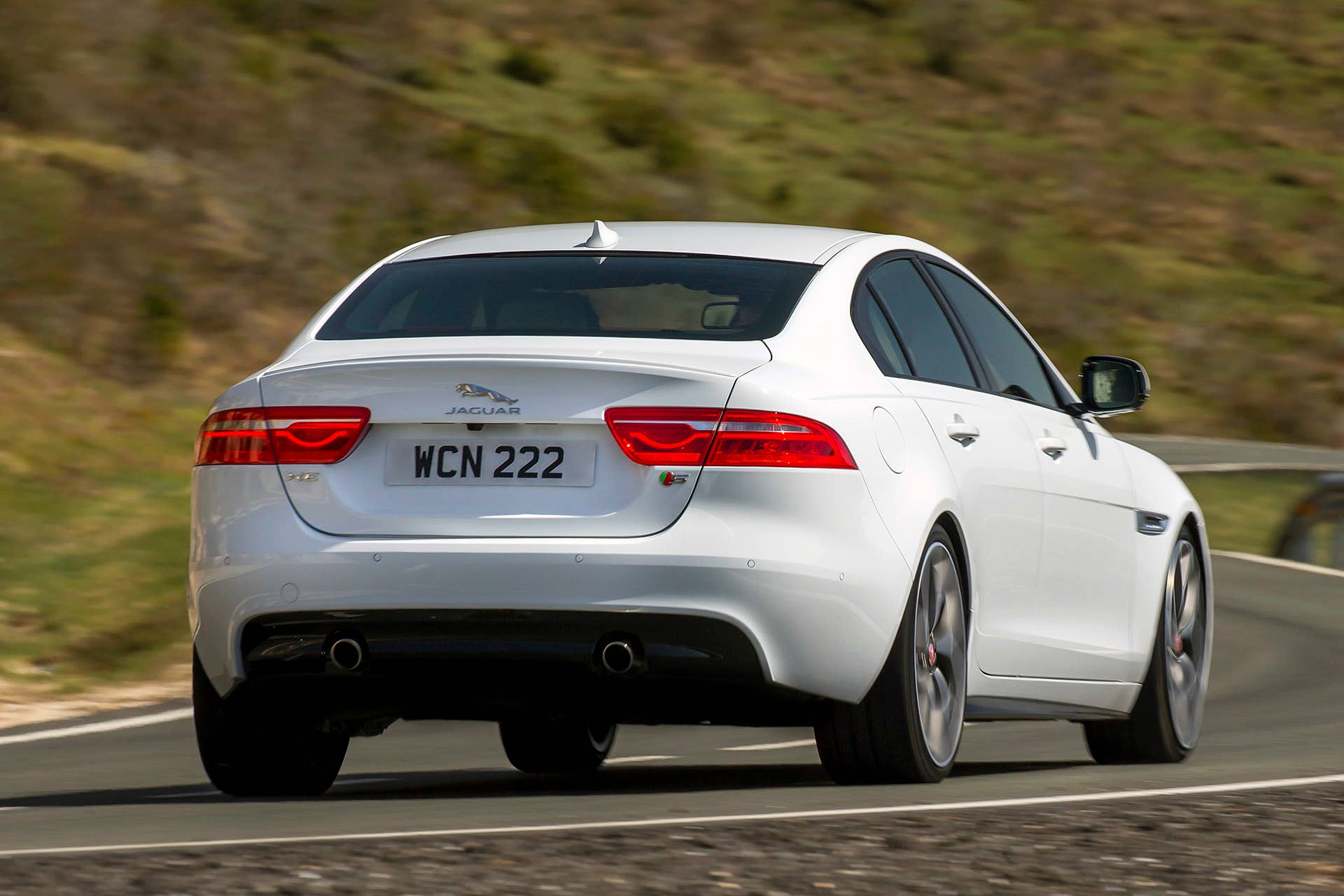 2017 Jaguar XE driving