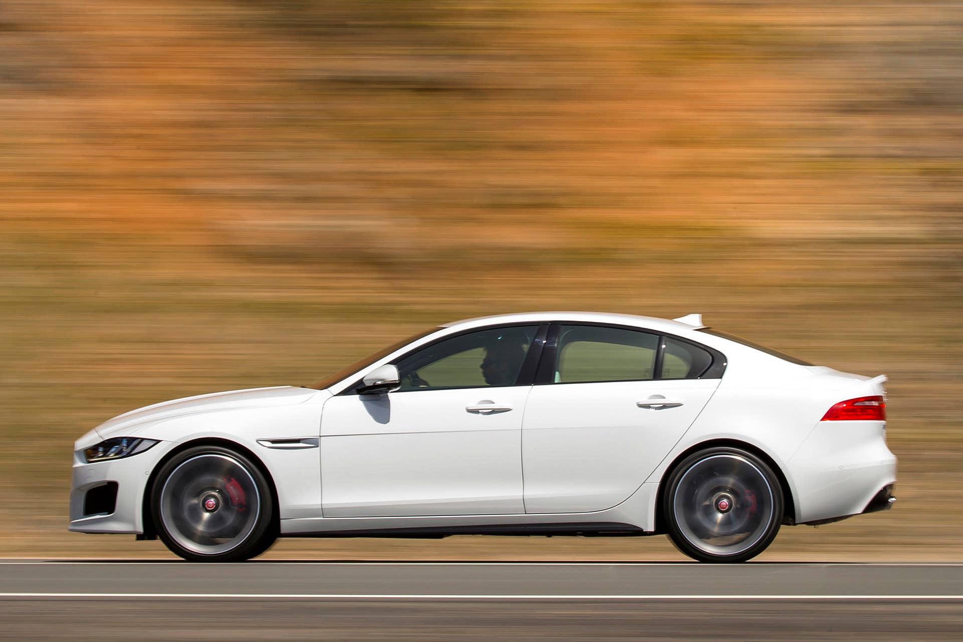 2017 Jaguar XE driving