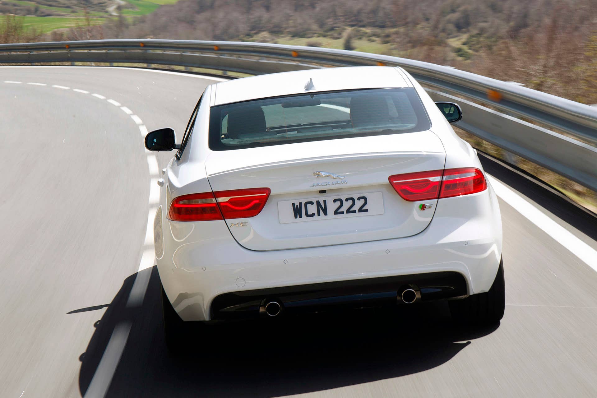 2017 Jaguar XE driving