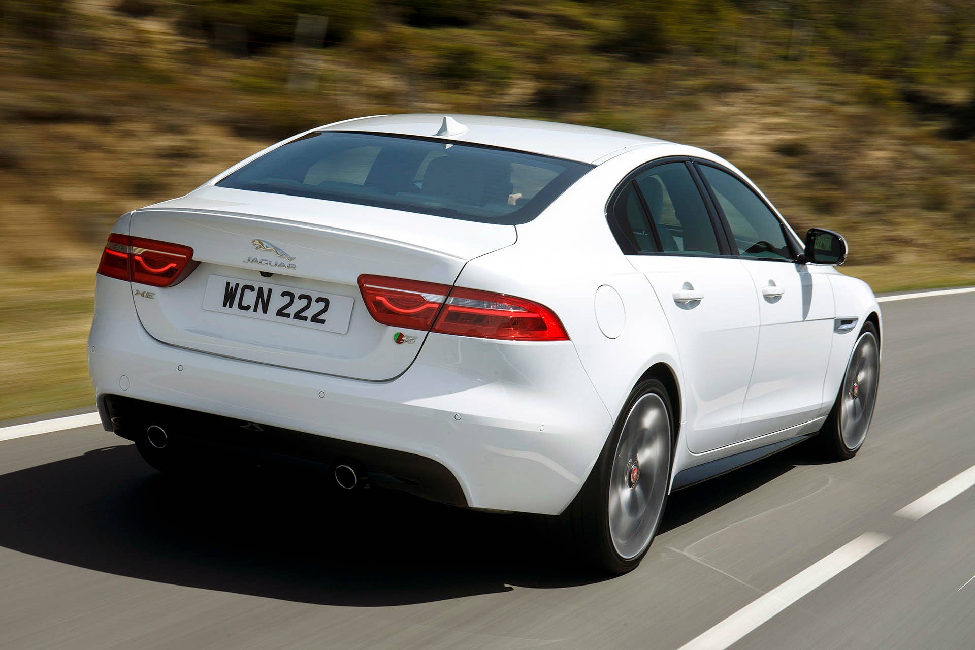 2017 Jaguar XE driving