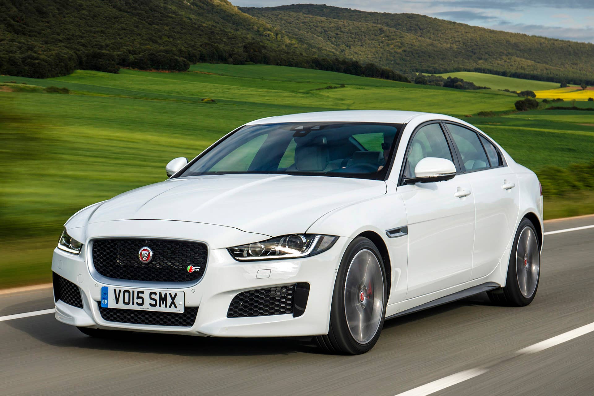 2017 Jaguar XE driving