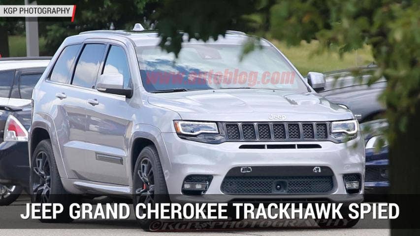 Hellcat-powered Jeep Grand Cherokee Trackhawk spied | Autoblog Minute