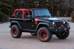 Jeep Wrangler Level Red Concept