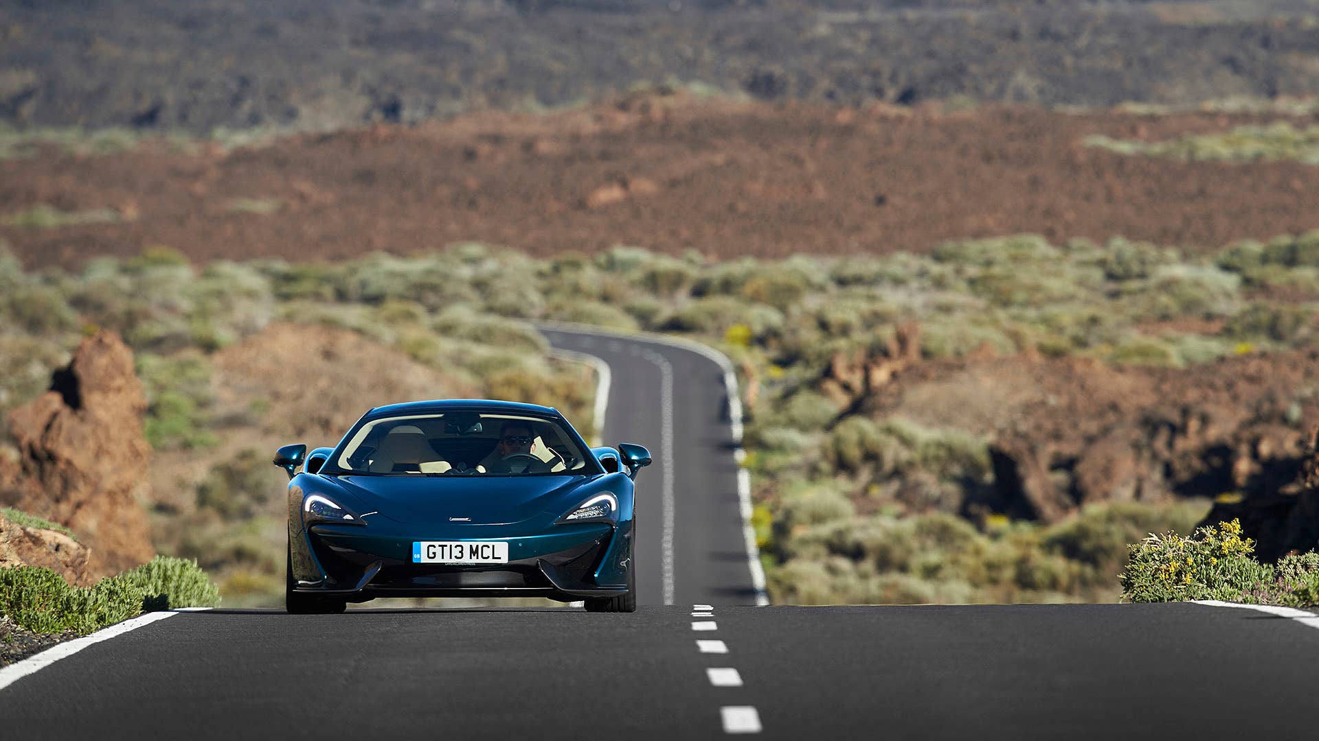 2017 McLaren 570GT driving