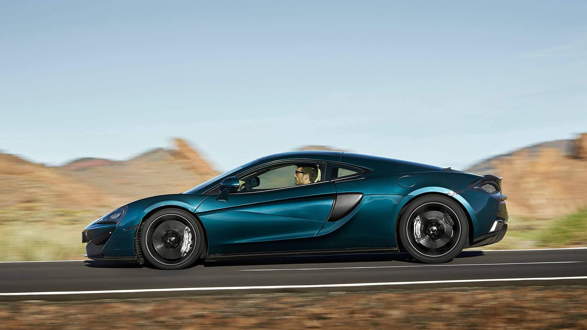2017 McLaren 570GT driving