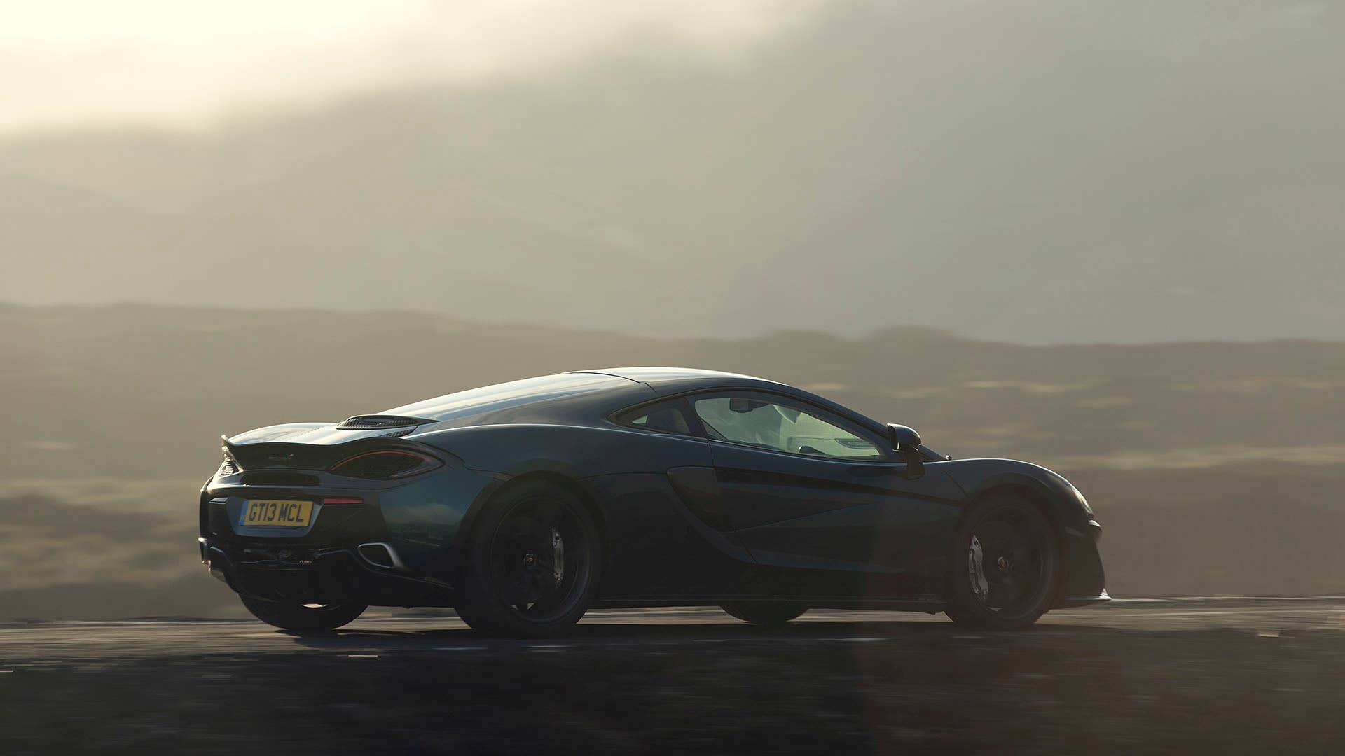 2017 McLaren 570GT driving