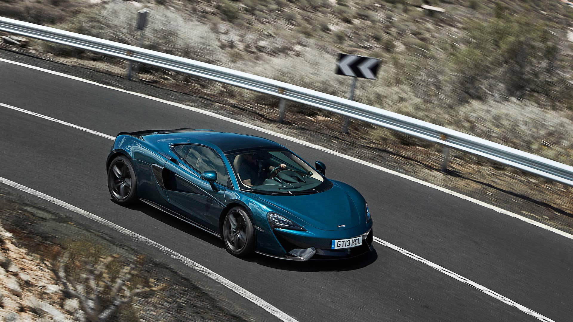 2017 McLaren 570GT driving