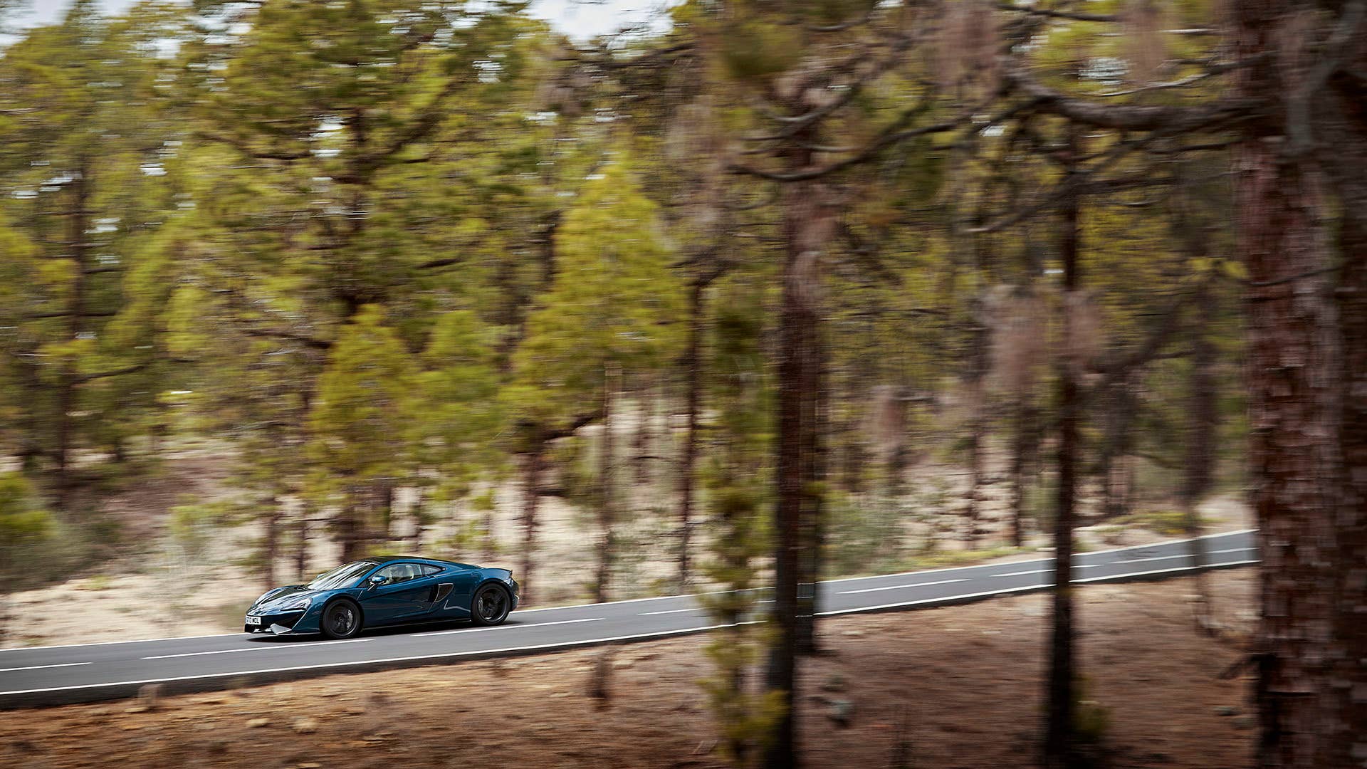 2017 McLaren 570GT driving