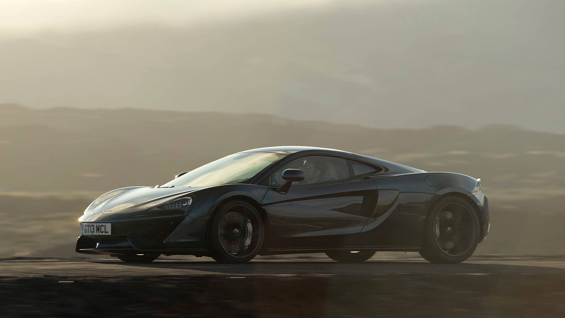 2017 McLaren 570GT driving
