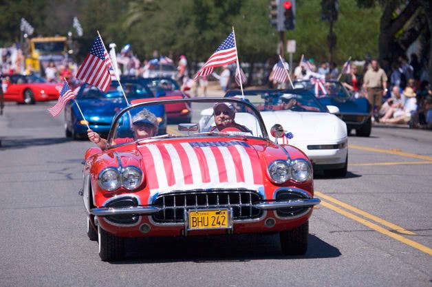 Annual 4th of July Parade in Ojai, California