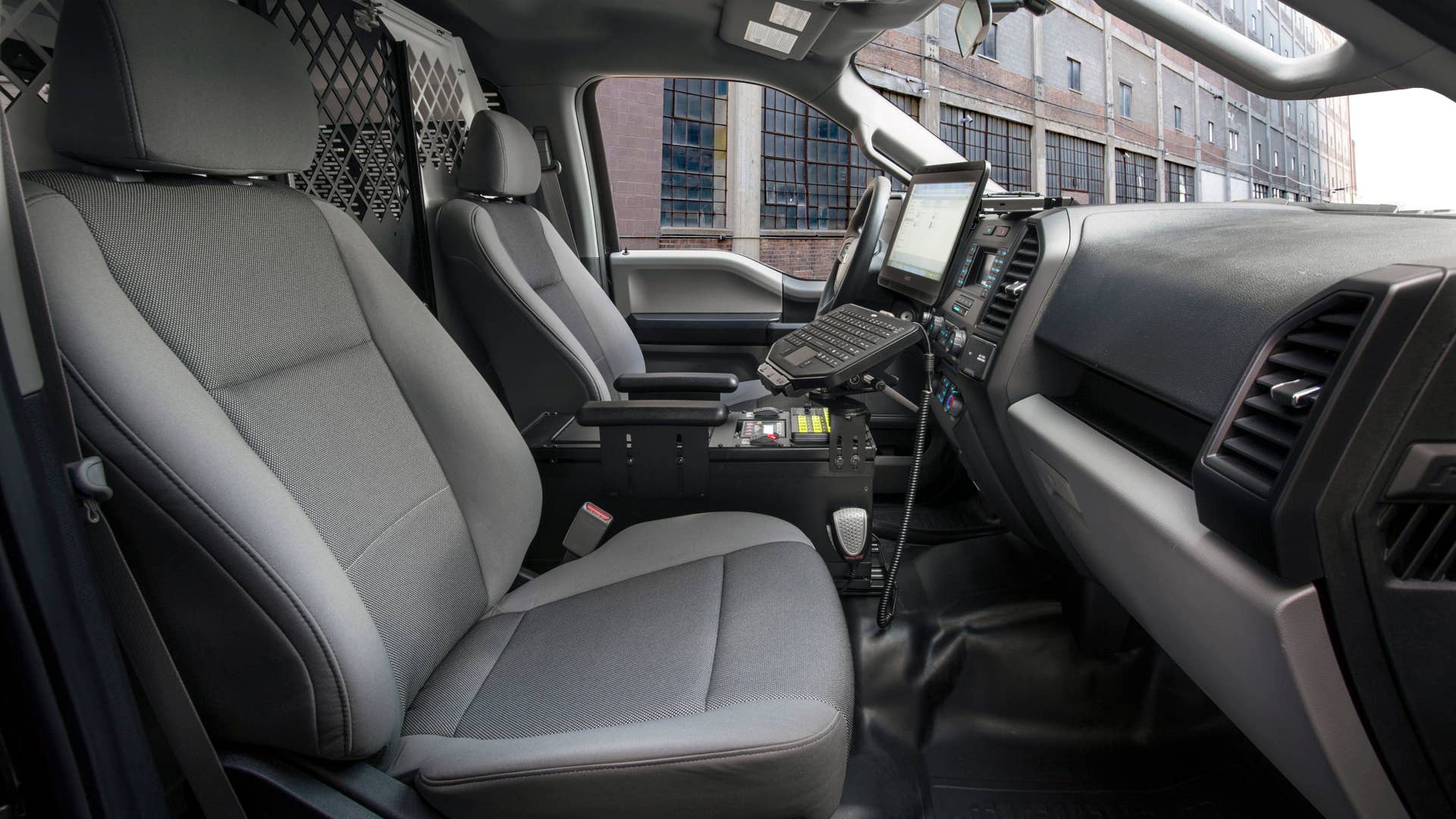 2016 ford f-150 special service vehicle interior