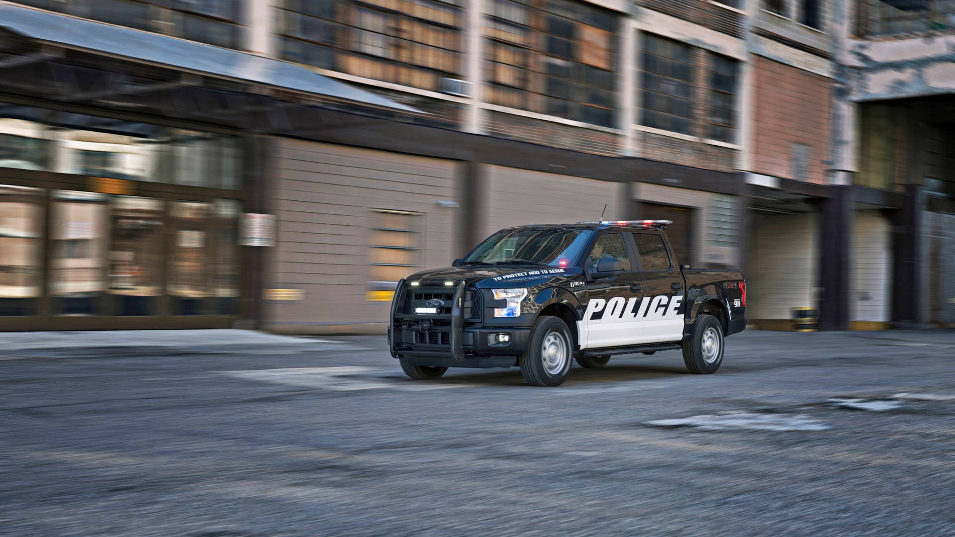 2016 ford f-150 special service vehicle three quarters
