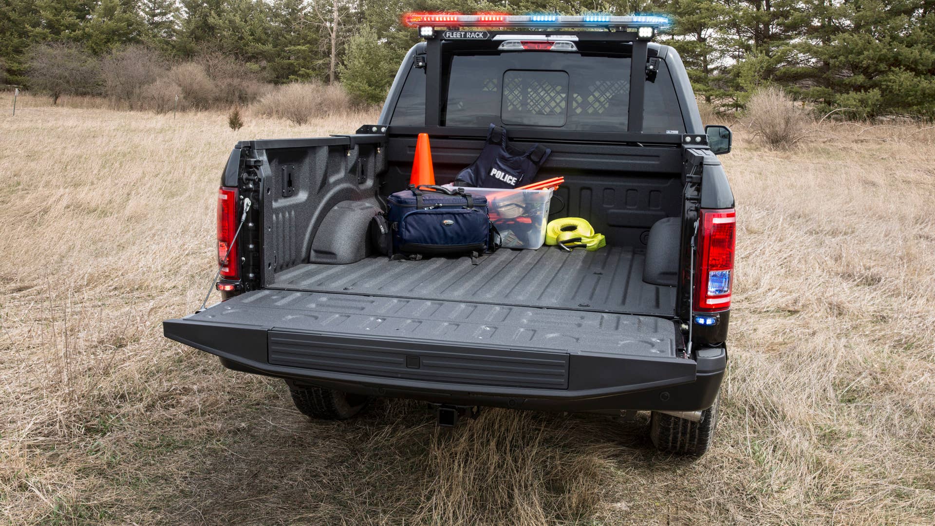 2016 ford f-150 special service vehicle bed