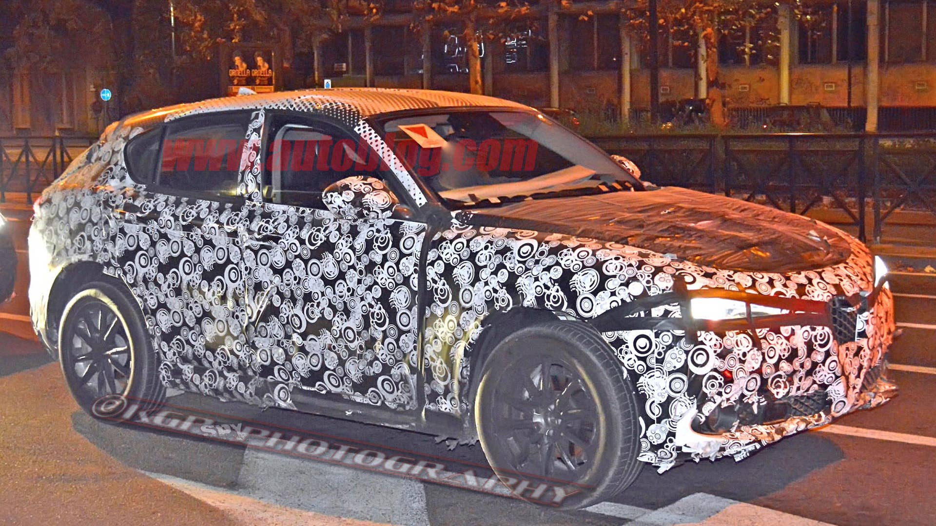 Alfa Romeo Spy Photos Front Three Quarter Exterior