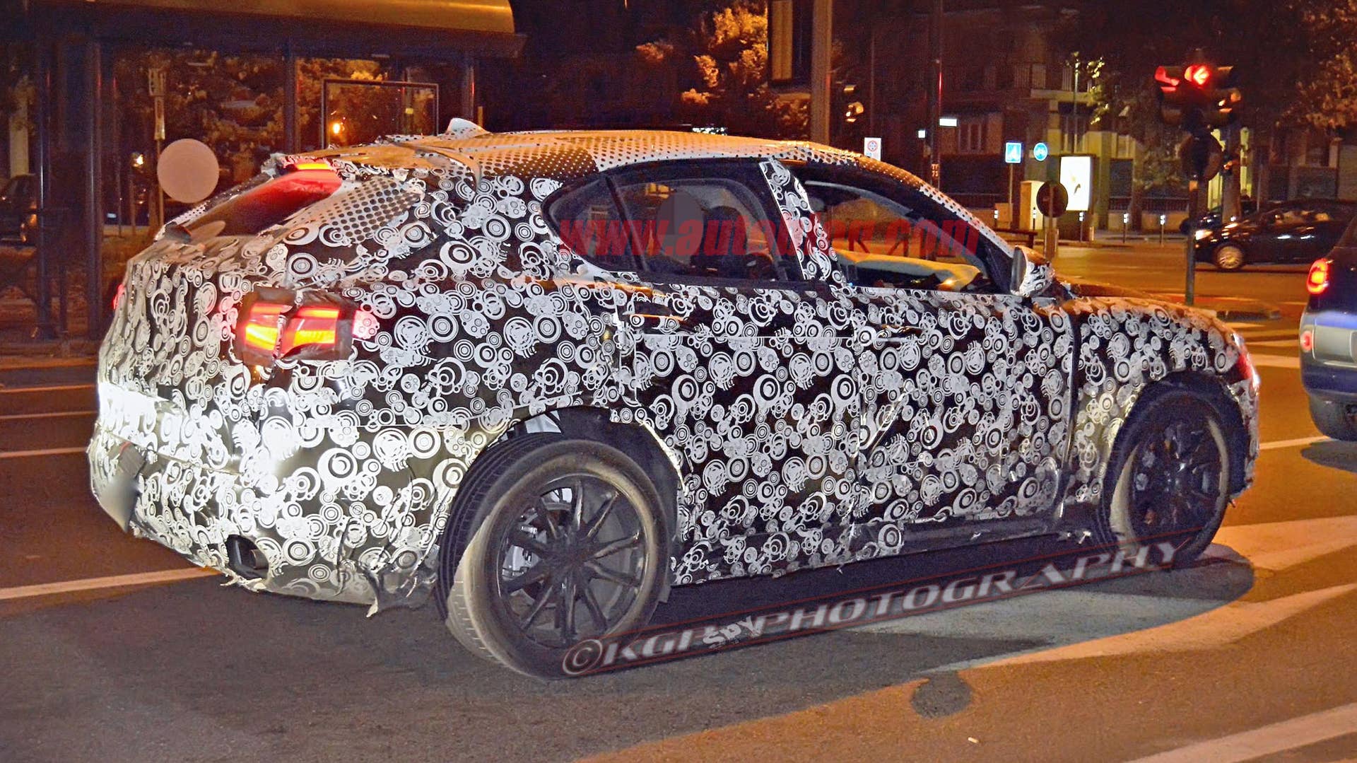 Alfa Romeo Spy Photos Rear Three Quarter Exterior