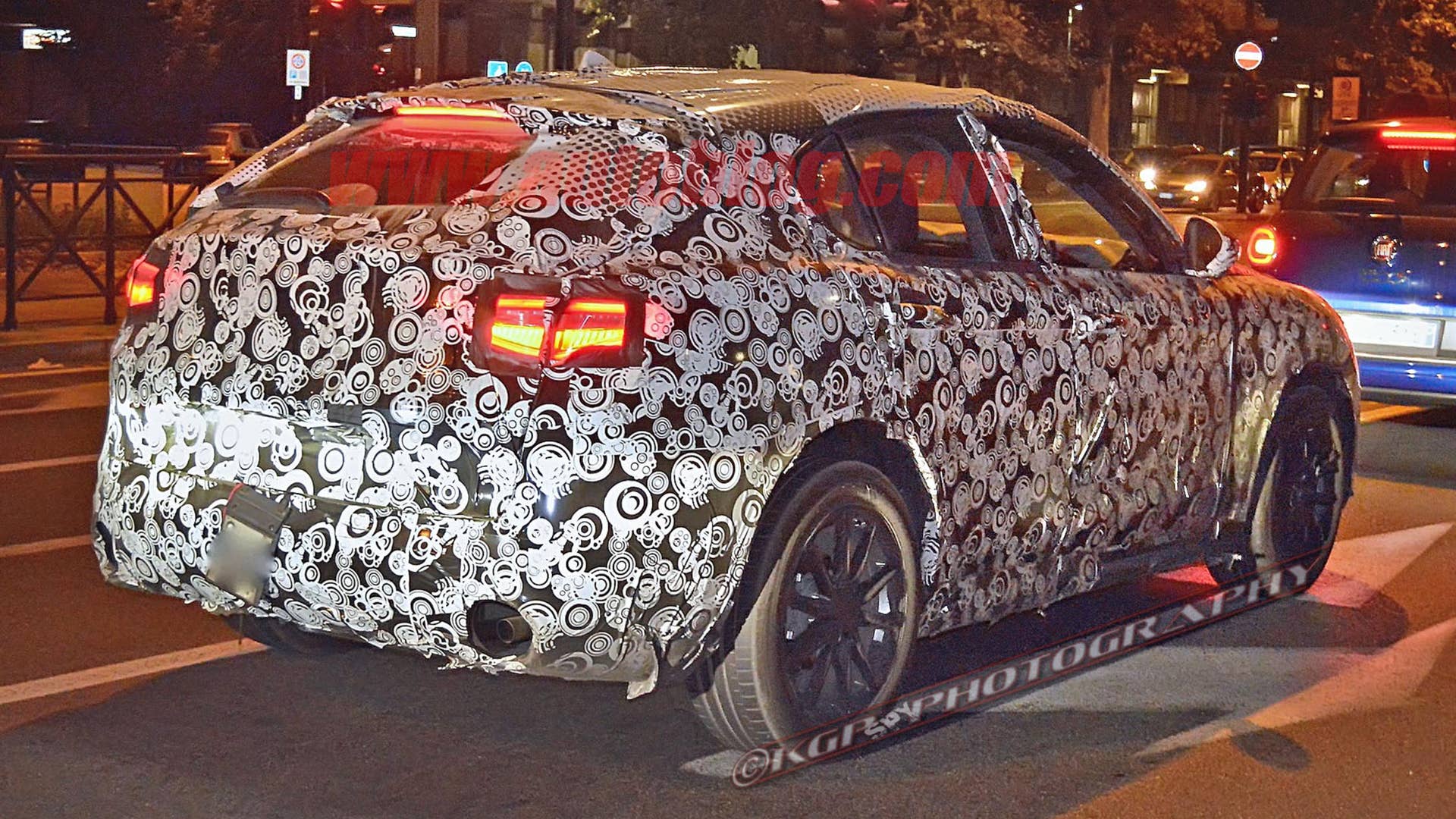 Alfa Romeo Spy Photos Rear Three Quarter Exterior