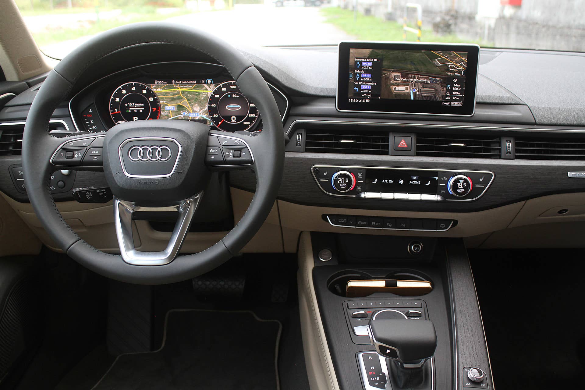 2017 Audi A4 interior