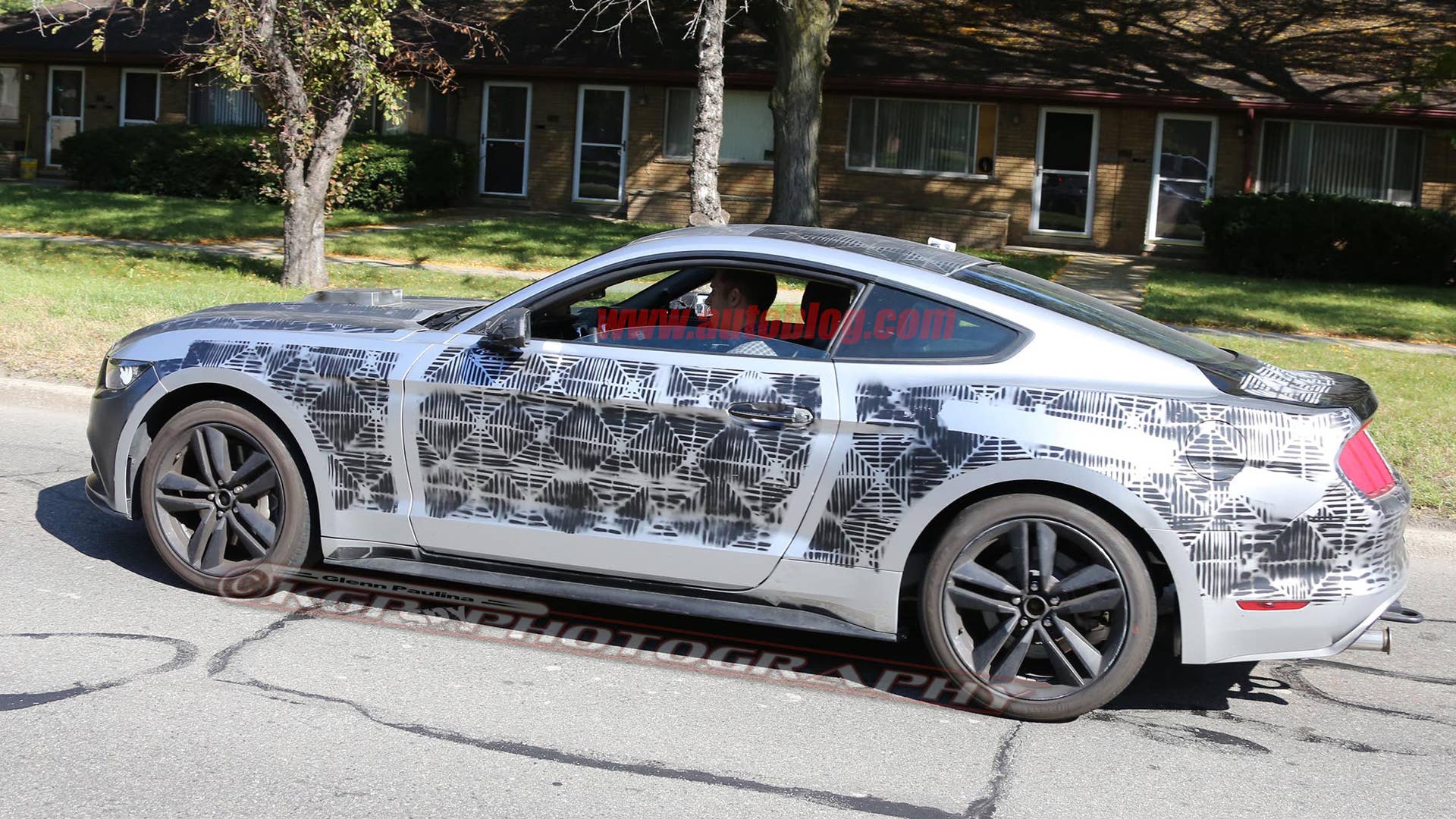 2018 Ford Mustang prototype profile