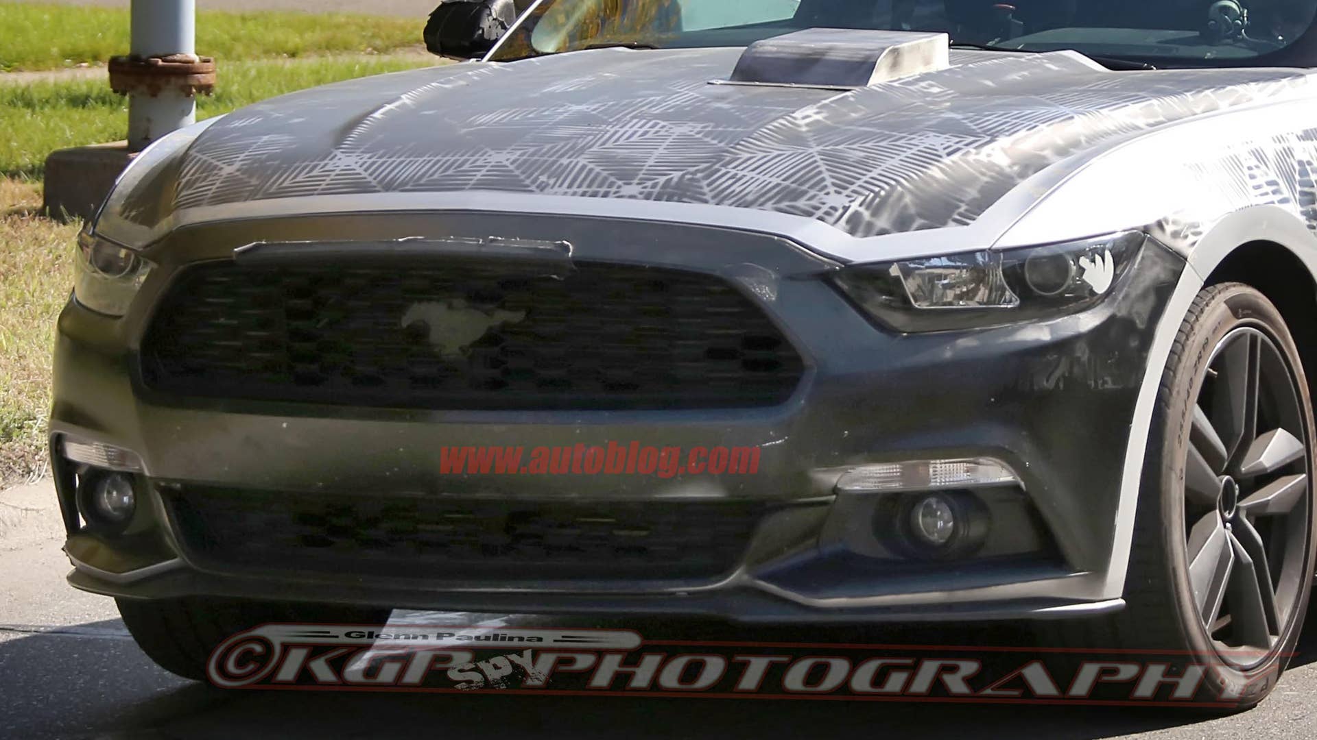 2018 Ford Mustang prototype front