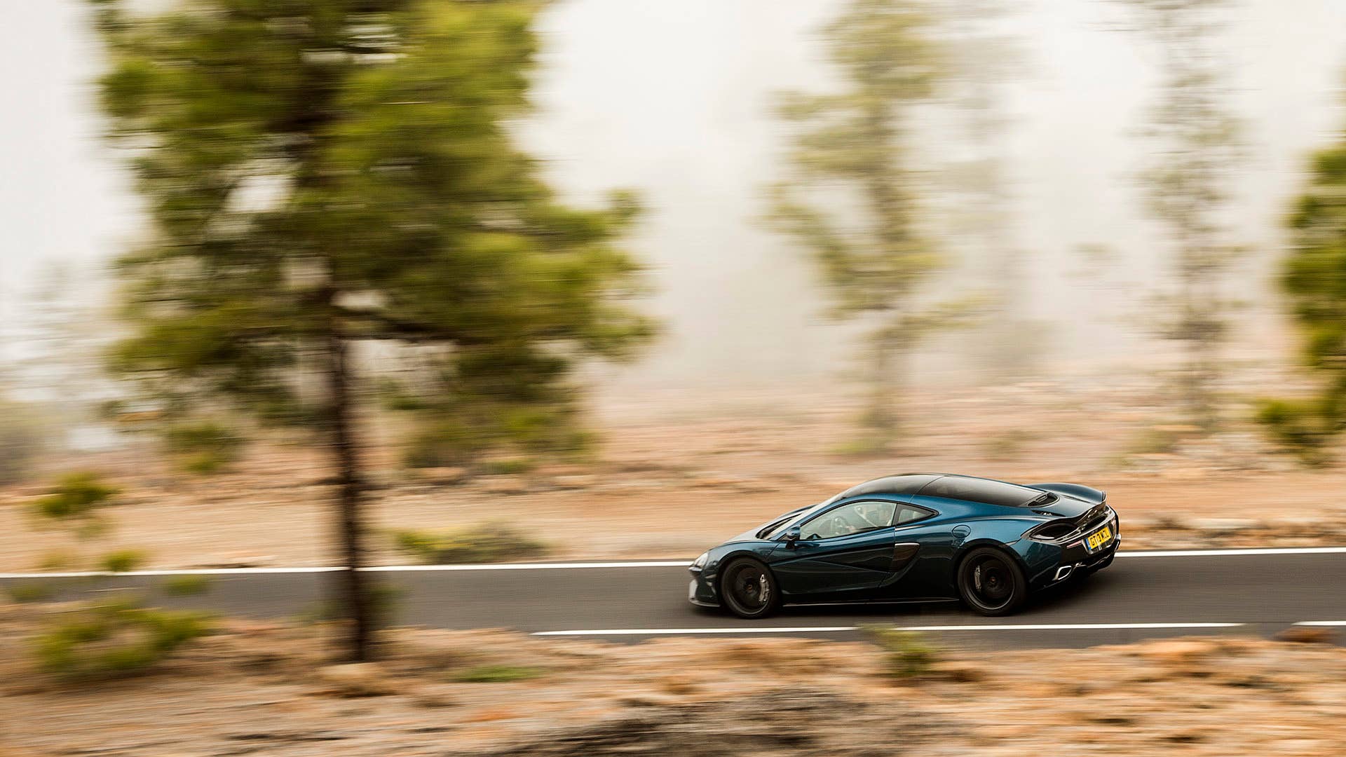 2017 McLaren 570GT driving