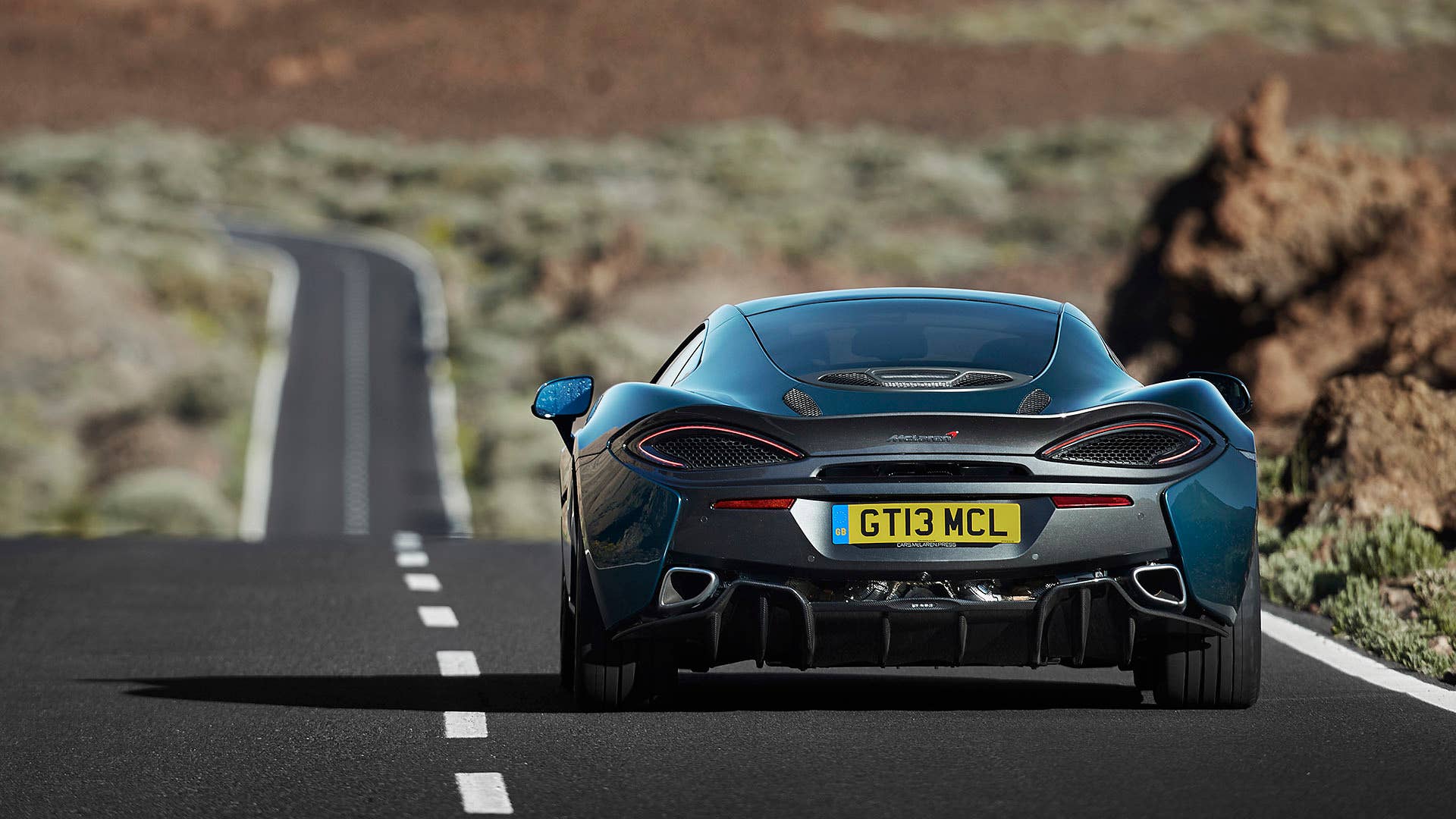 2017 McLaren 570GT driving