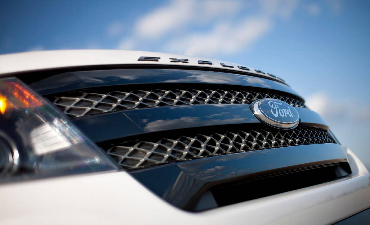 2013 Ford Explorer Sport: The first-ever high-performance Explorer model features a 365-horsepower, 3.5-liter EcoBoost V6, structural chassis enhancements for improved dynamics, and sporty design cues. (03/28/12)