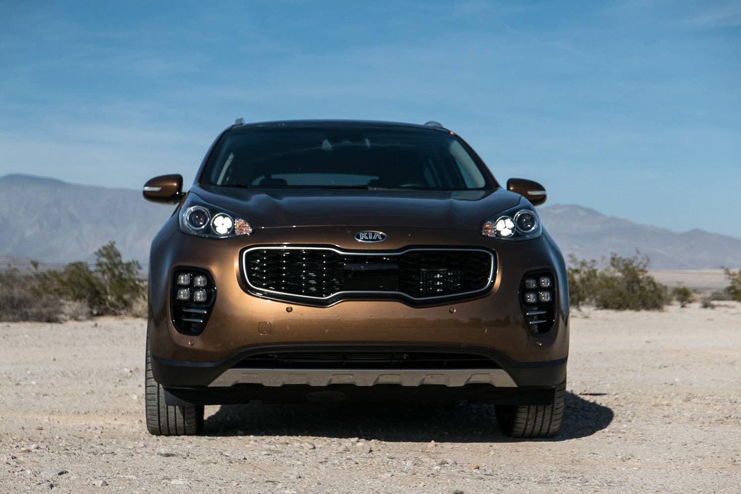 2017 Kia Sportage front view