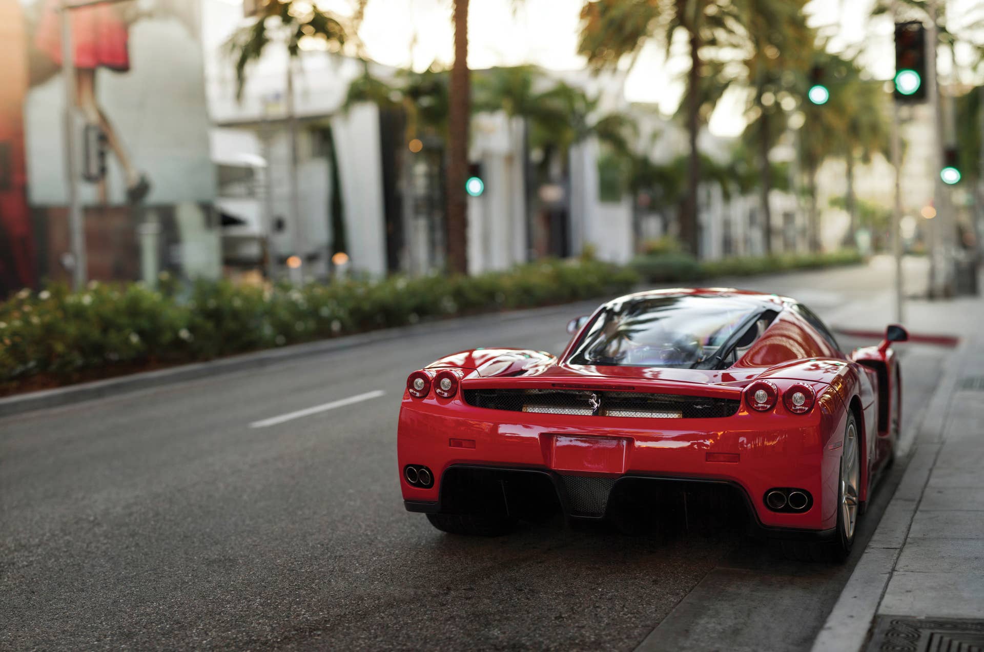2003 Ferrari Enzo rear 3/4