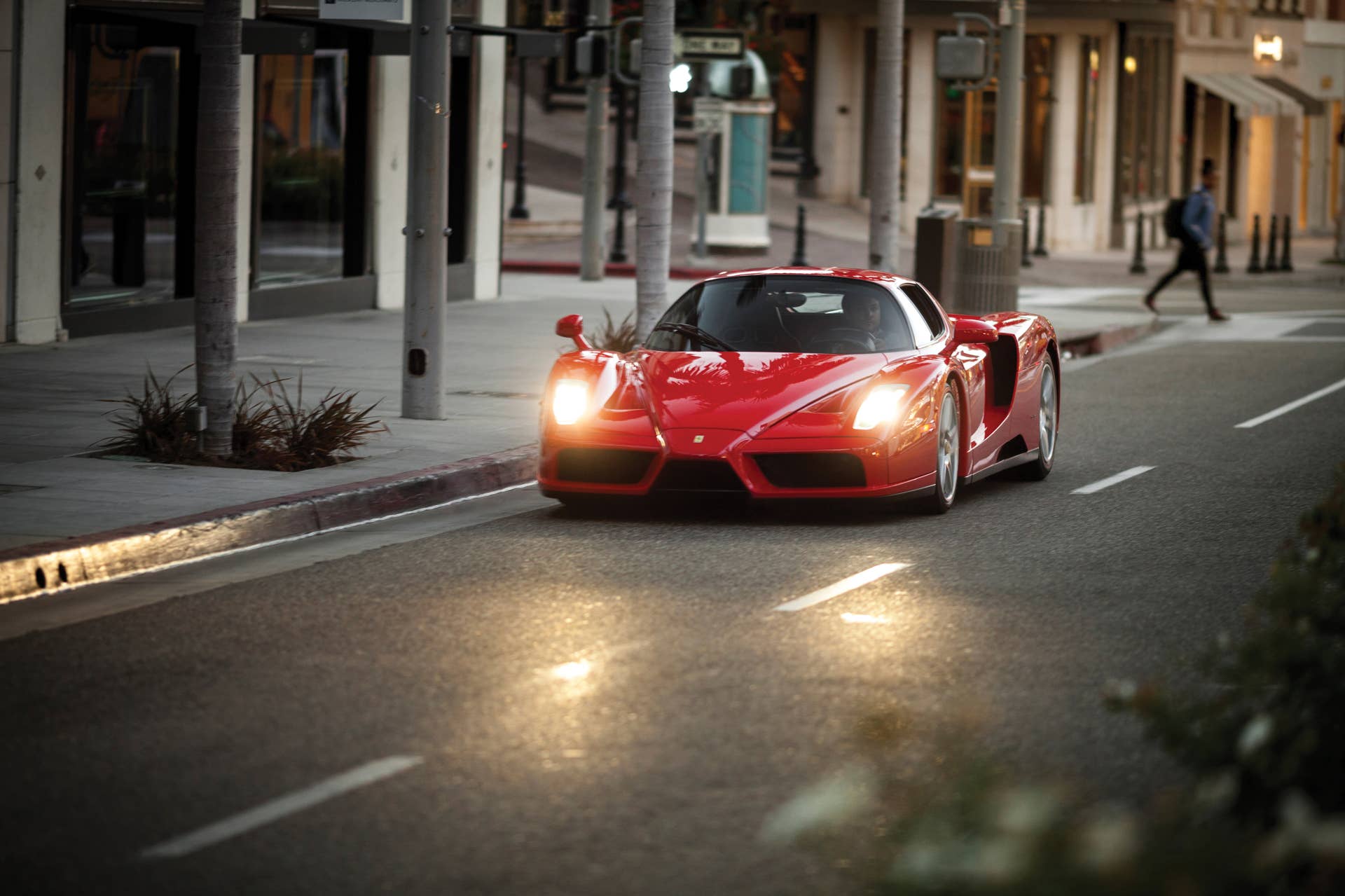 Floyd Mayweather Ferrari Enzo front 3/4