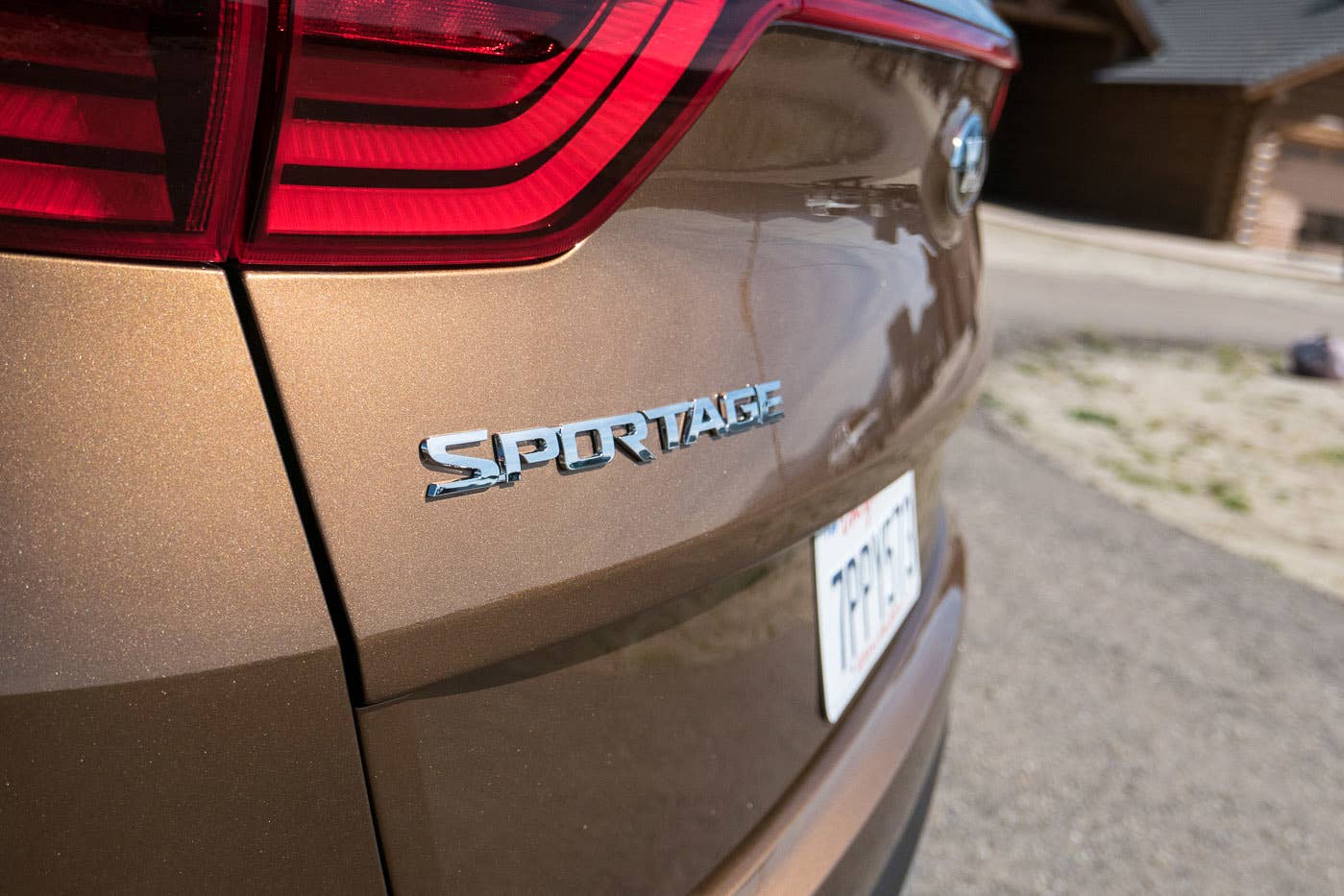 2017 Kia Sportage badge