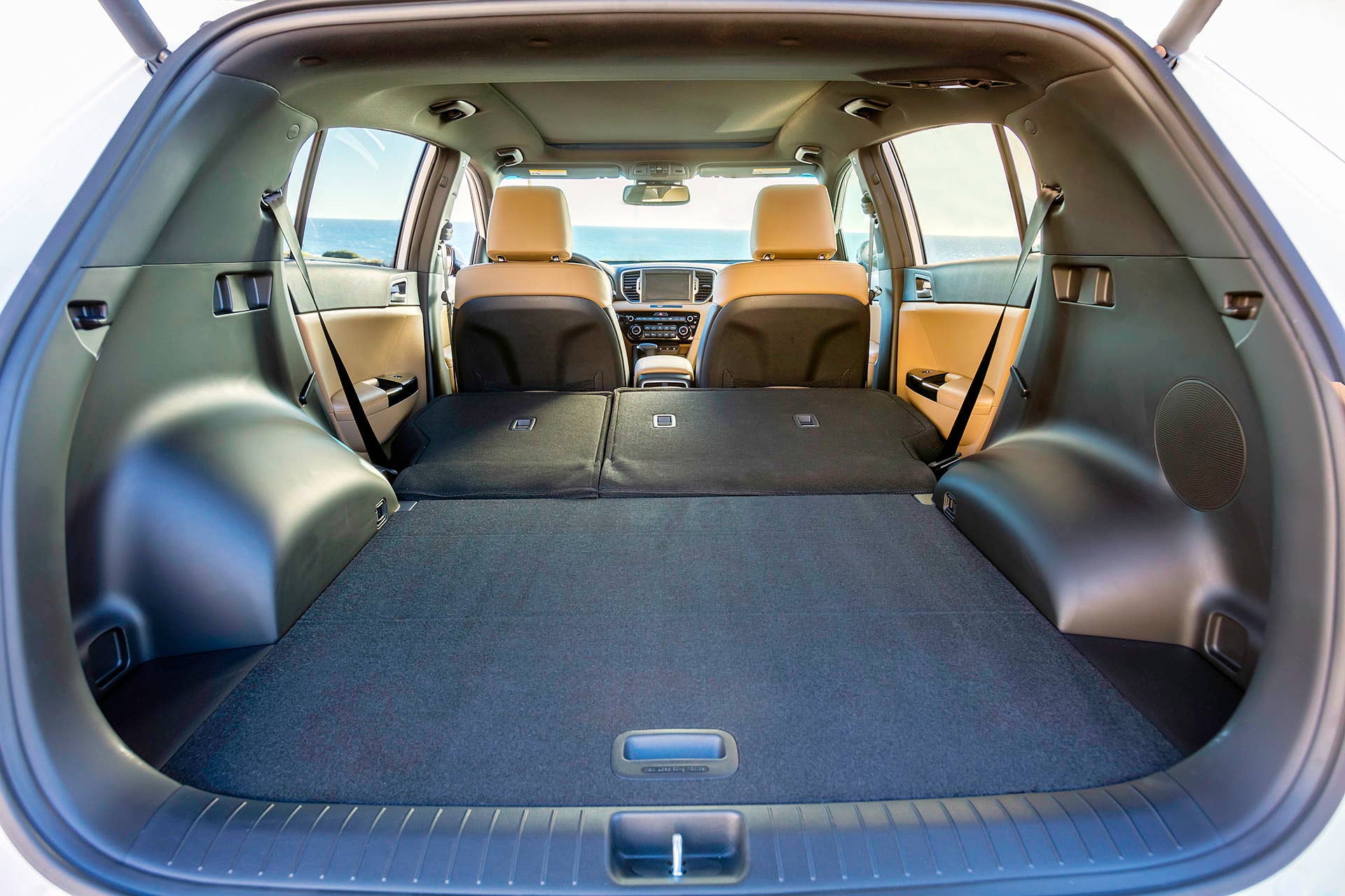 2017 Kia Sportage rear cargo area