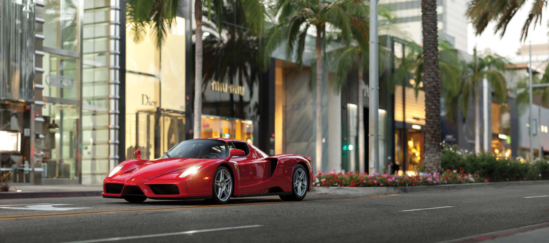 Mayweather 2003 Ferrari Enzo front 3/4