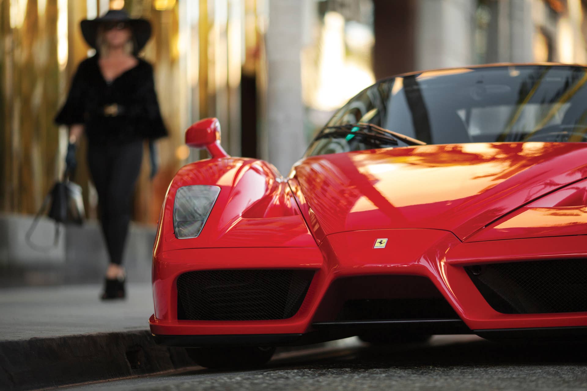 Floyd Mayweather Ferrari Enzo rear 3/4